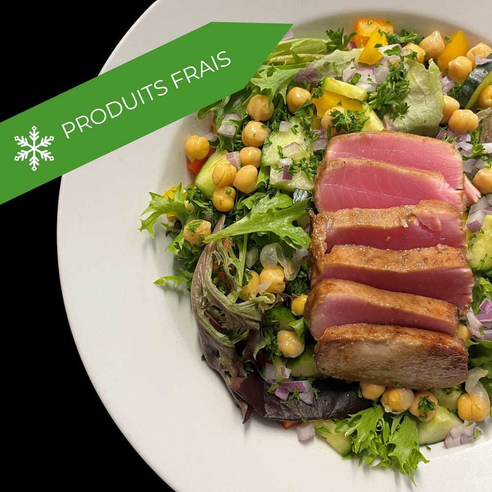 Salade de tataki de thon