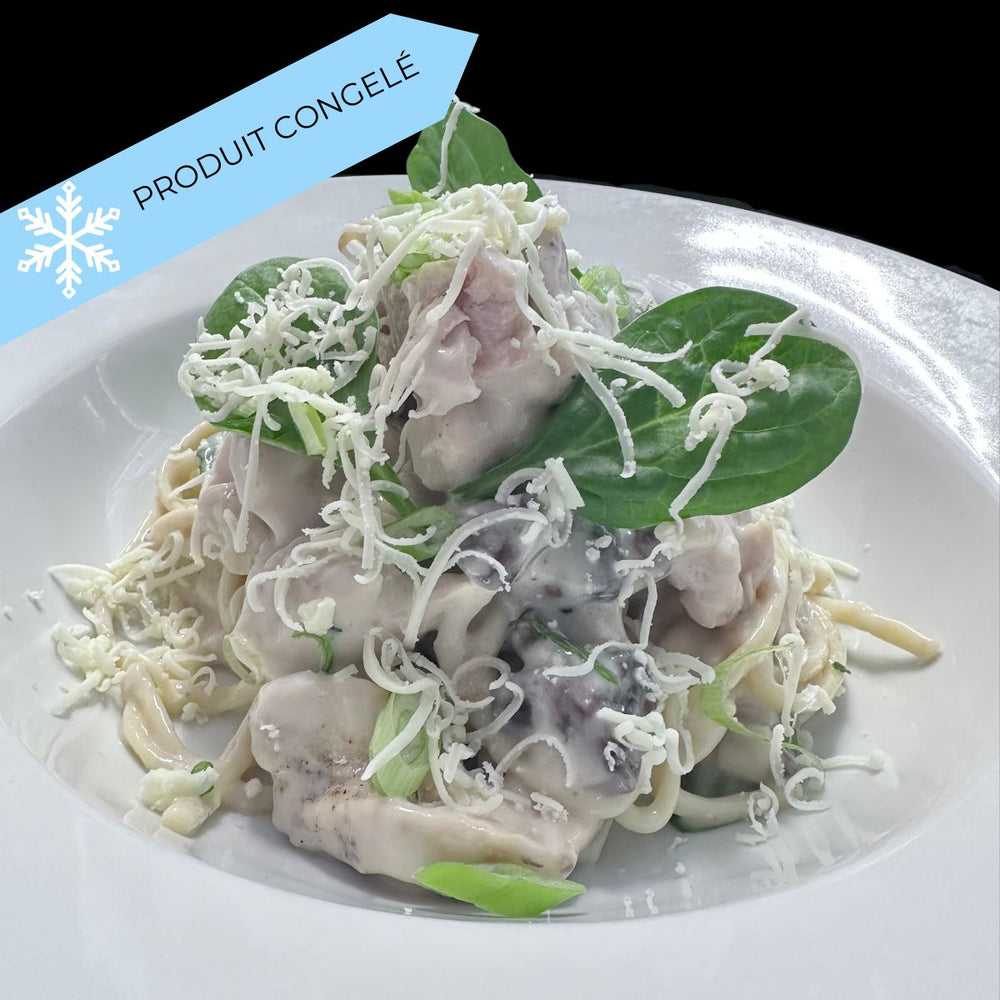 
                  
                    Linguine crémeuse à l'émincé de dinde
                  
                