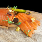saumon gravlax fait maison, saumon cuit au sel et au sucre, comment faire un gravlax, recette gravlax